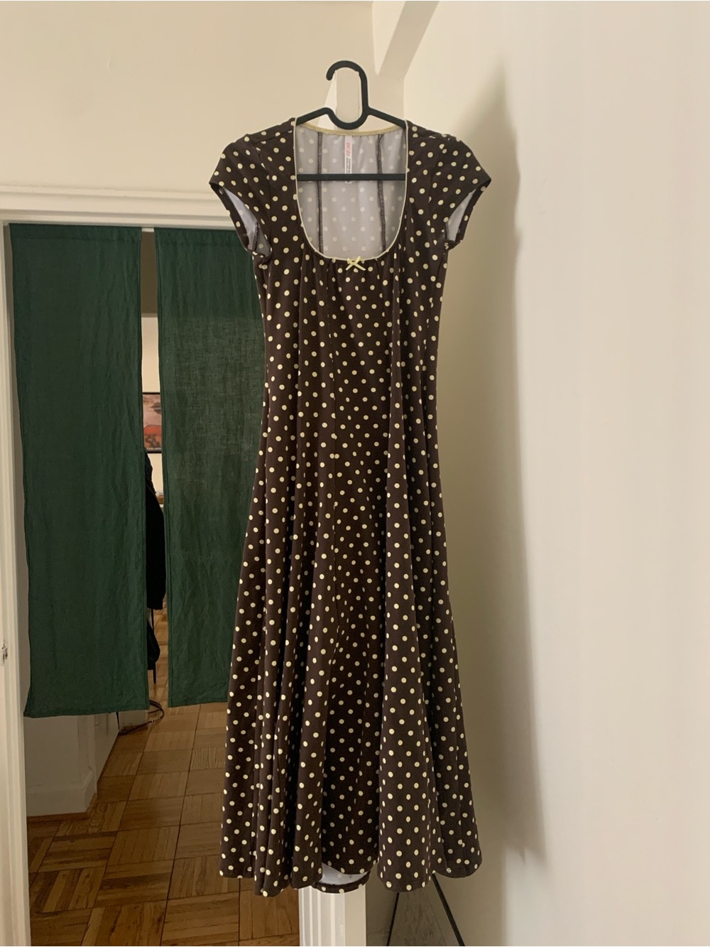 Rat Boi DREAM DRESS IN ESPRESSO DOT